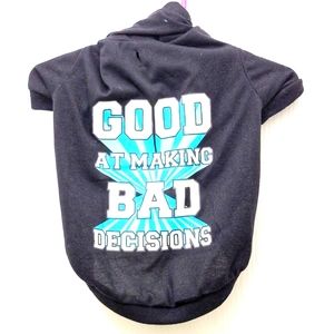 ``P25765 - Black & White Doggy Hoody